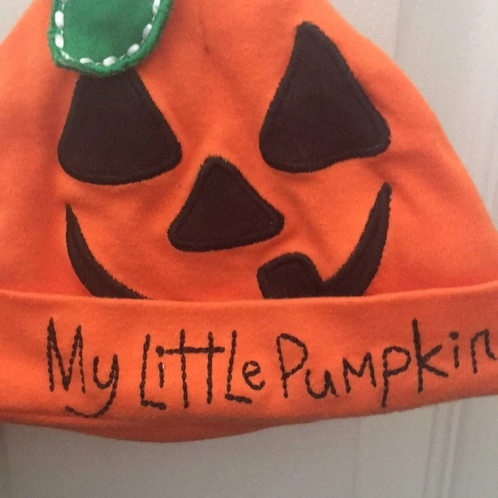 My little pumpkin cap 0-3 months